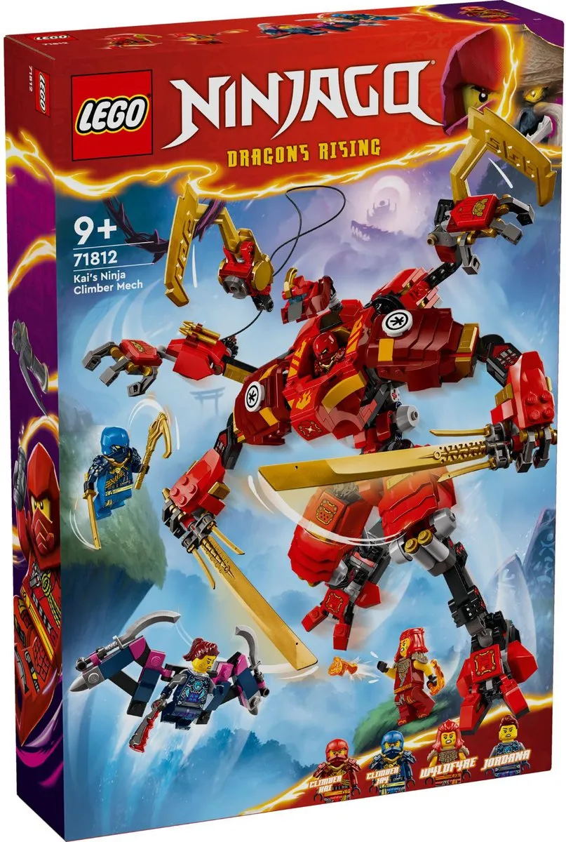 LEGO Ninjago Kai's Ninjaklimmecha 71812