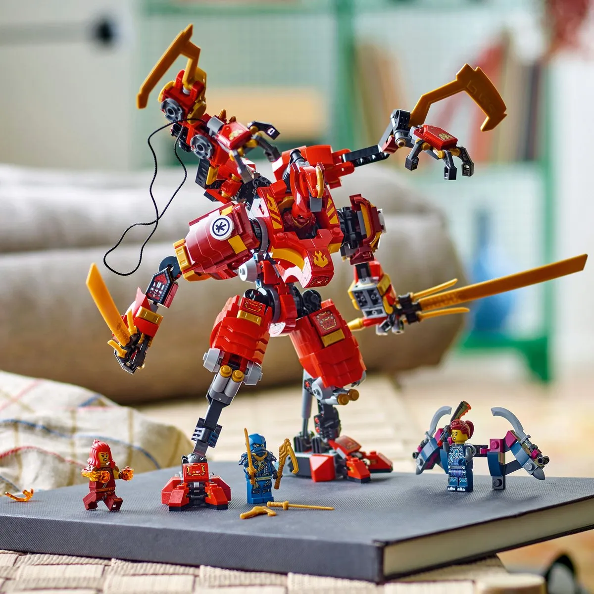 LEGO Ninjago Kai's Ninjaklimmecha 71812 - 623 Stukken