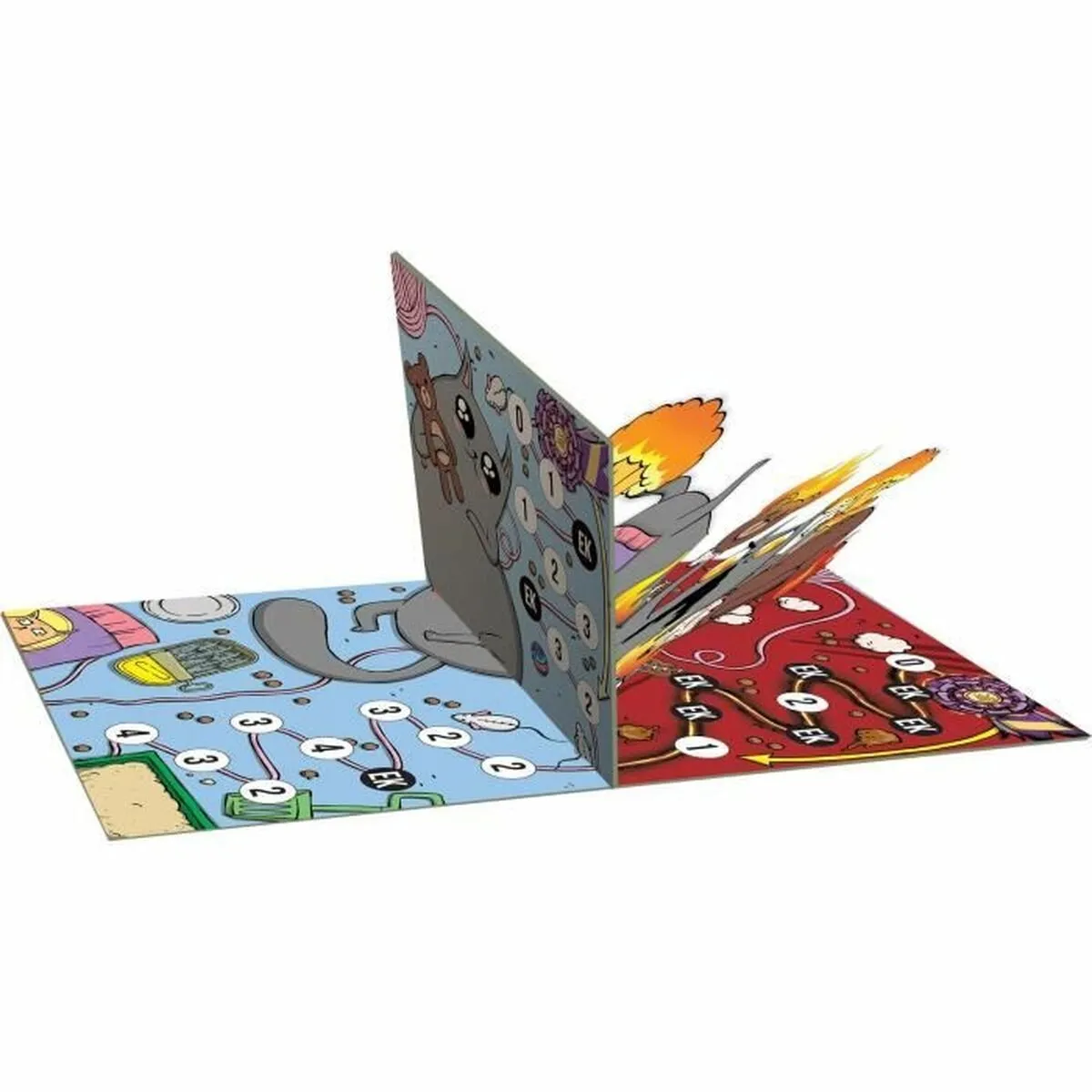 Asmodee Exploding Kittens Bordspel - Multicolor