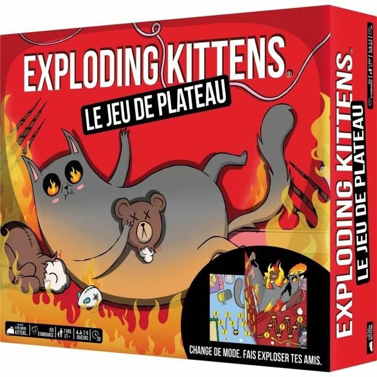 Asmodee Exploding Kittens Bordspel - Multicolor
