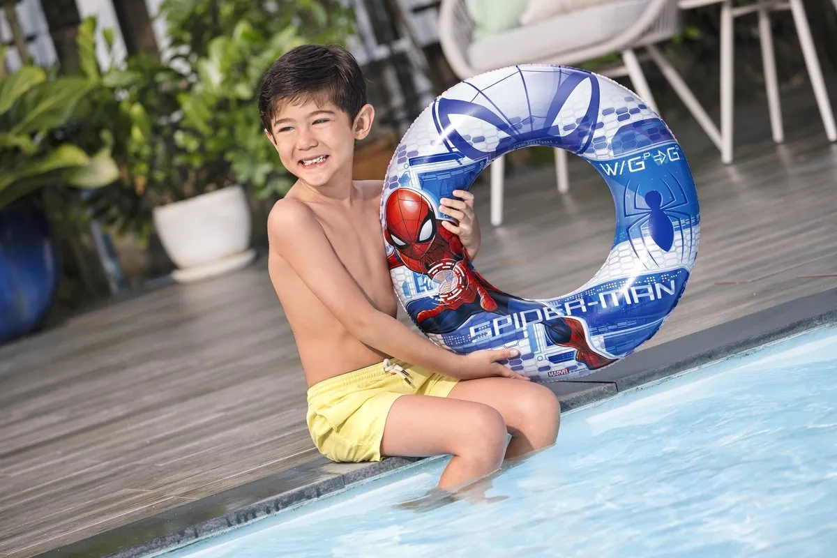 Bestway Marvel Spider-Man Opblaasbare Zwemband 56cm - Multicolor - afbeelding 5 van 6