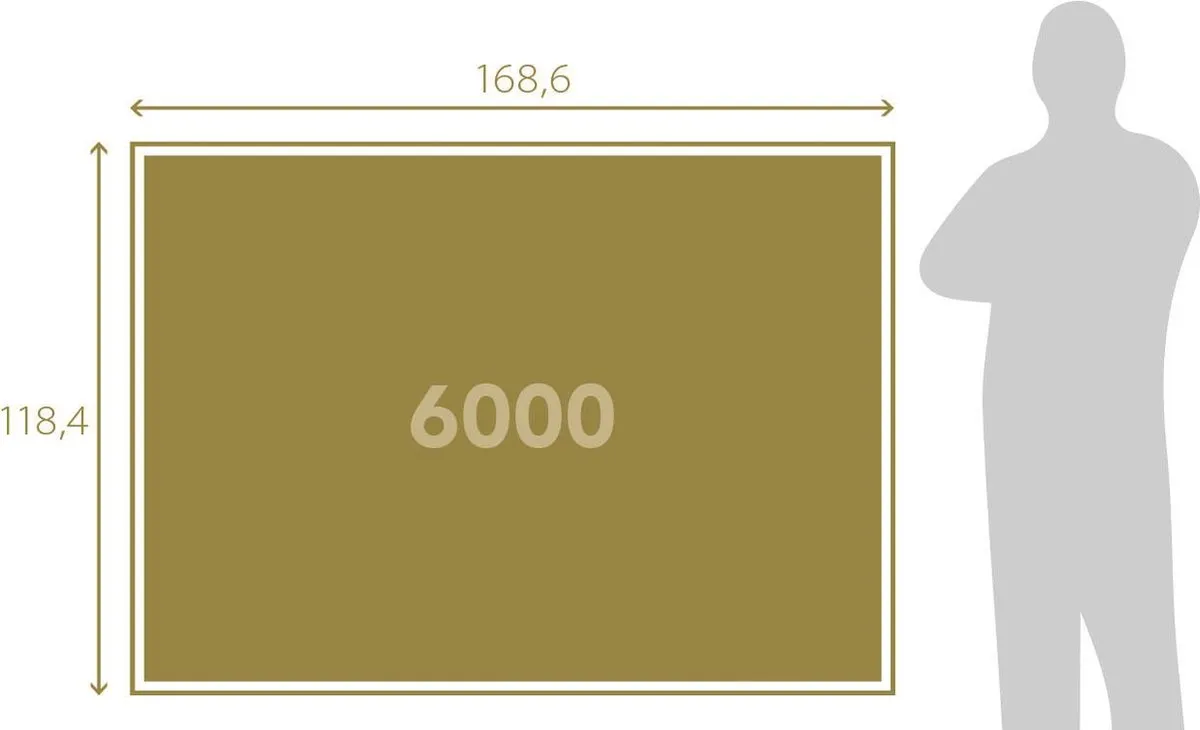 Clementoni Zeegevecht Puzzel 6000 Stuks - Multi