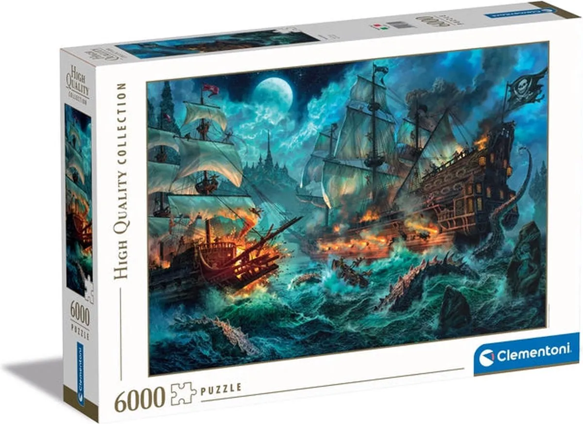 Clementoni Zeegevecht Puzzel 6000 Stuks