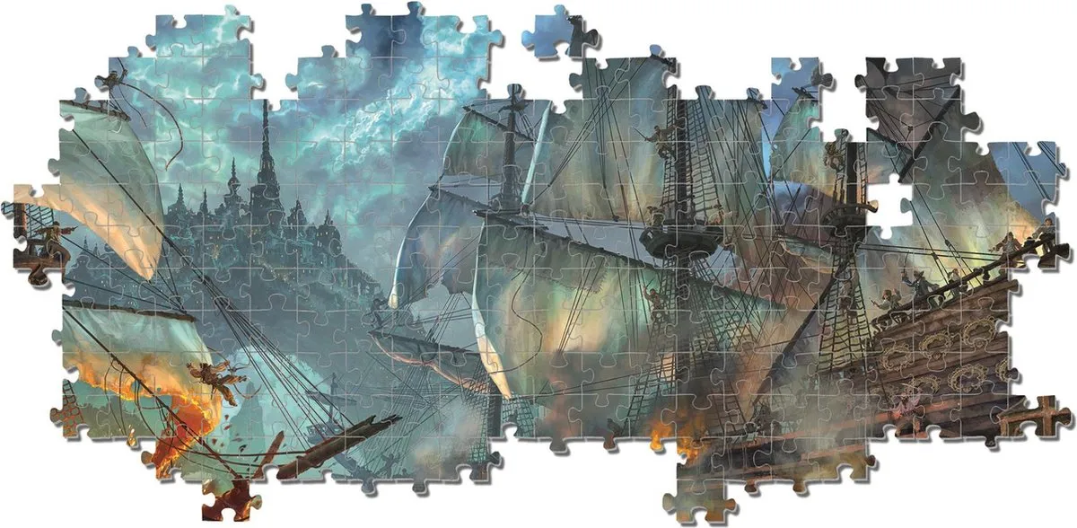 Clementoni Zeegevecht Puzzel 6000 Stuks - Multi