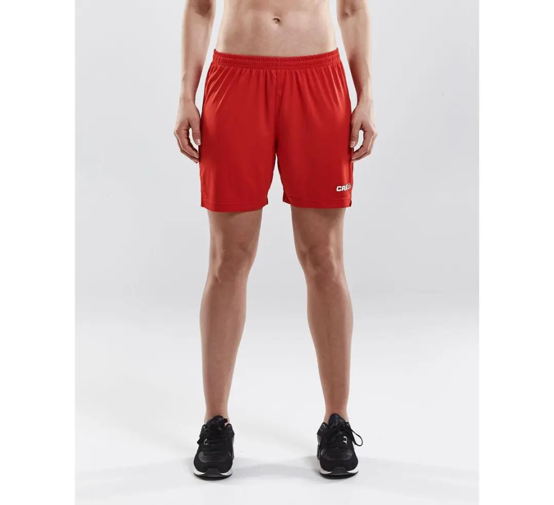 Craft Squad Short Solid Sportbroek - S - Rood/Wit