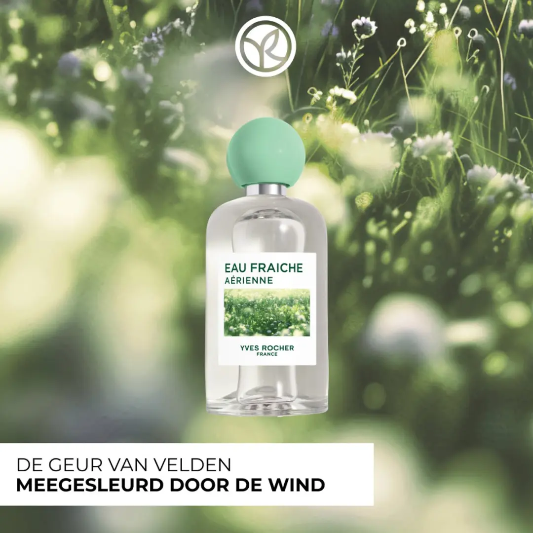 Yves Rocher Eau Fraîche Aérienne Damesparfum - Munt & Ceder 100ml