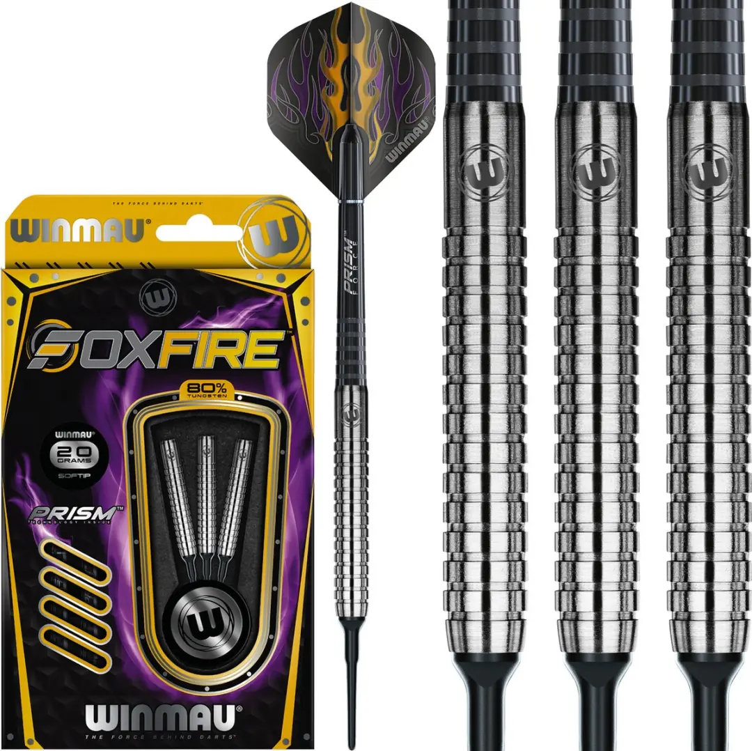 Winmau Foxfire 80% Soft Tip Darts