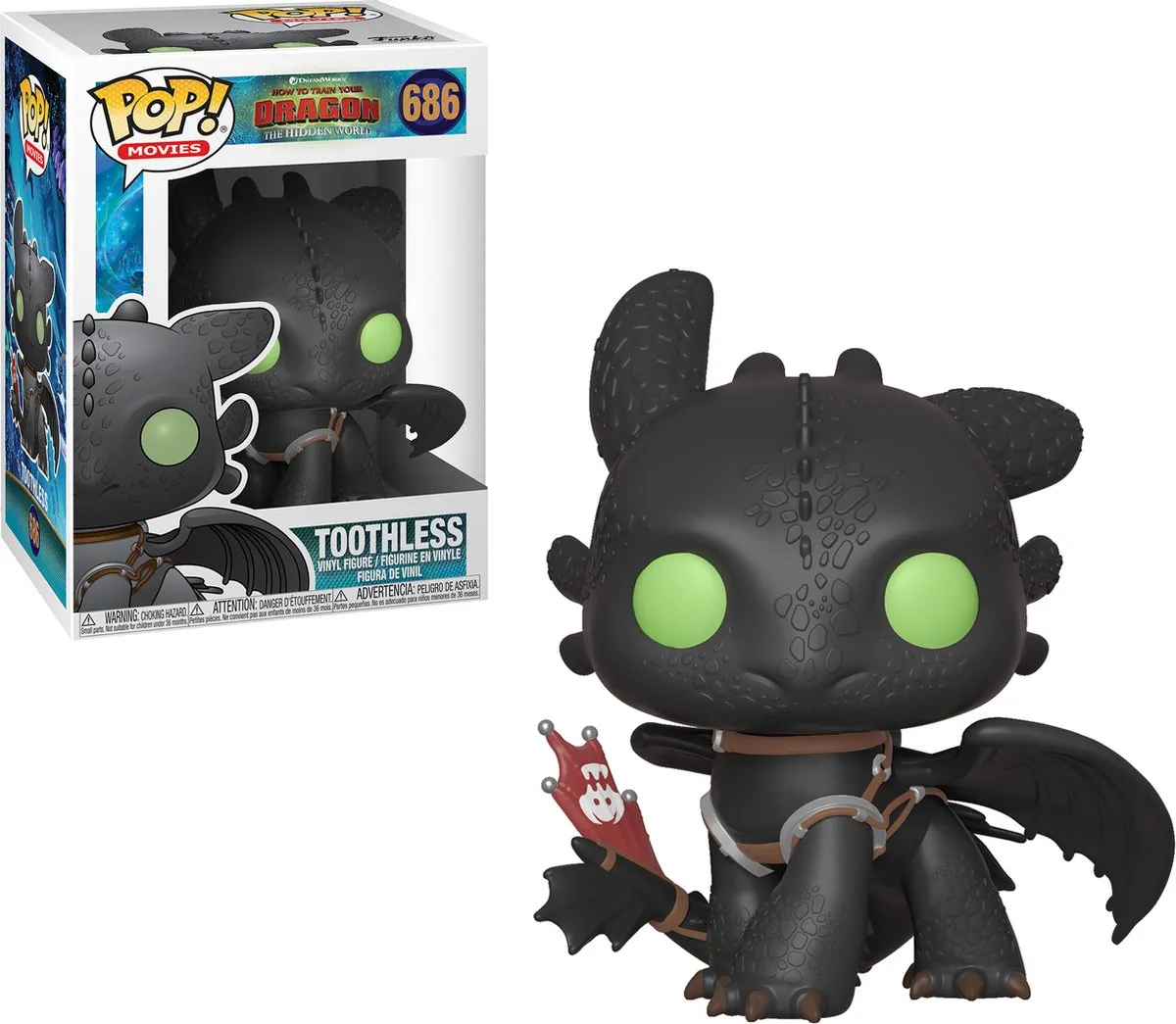 Funko Pop! Toothless How To Train Your Dragon 36355