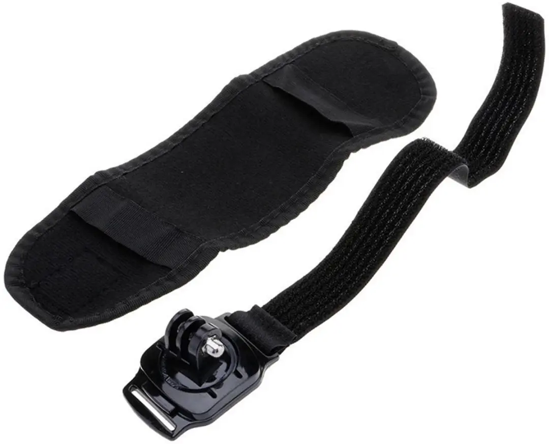 MOJOGEAR A04 Polsband Actioncam - 360° Draaibaar - Zwart