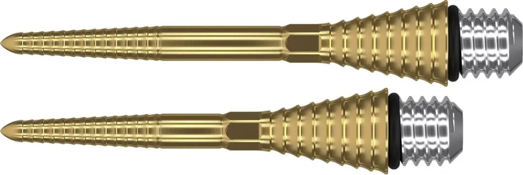 Target Titanium Grooved Swiss Point 380178 - 3 Stuks - Goud
