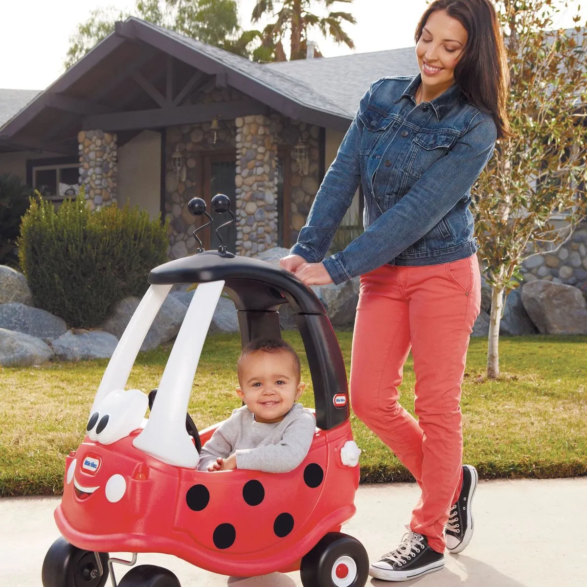 Little Tikes Cozy Coupe Lieveheersbeestje Loopauto - Rood/Zwart