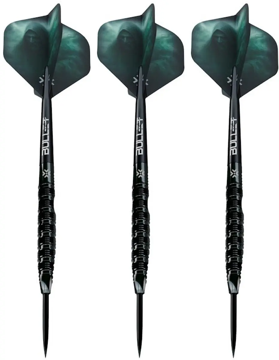 Bullet Shadow 90% Dartpijlen - 3 Stuks - Zwart