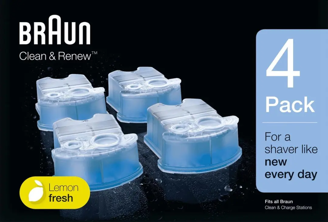 Braun Clean & Renew Navulpatronen 4 Stuks