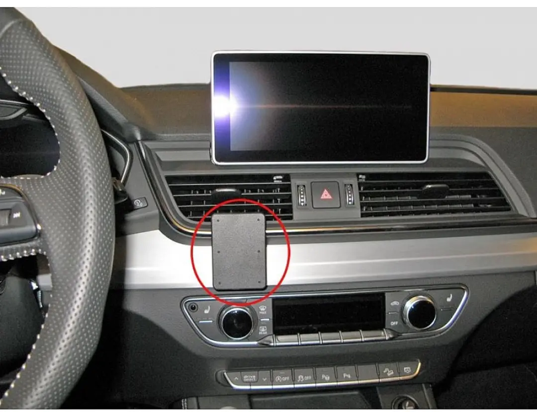 Brodit ProClip 855286 Center Mount Houder - Audi Q5 2017 - Zwart