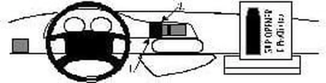 Brodit ProClip Center Mount Houder - Citroën Jumpy/Fiat Scudo/Peugeot Expert 1997-2006 - Zwart