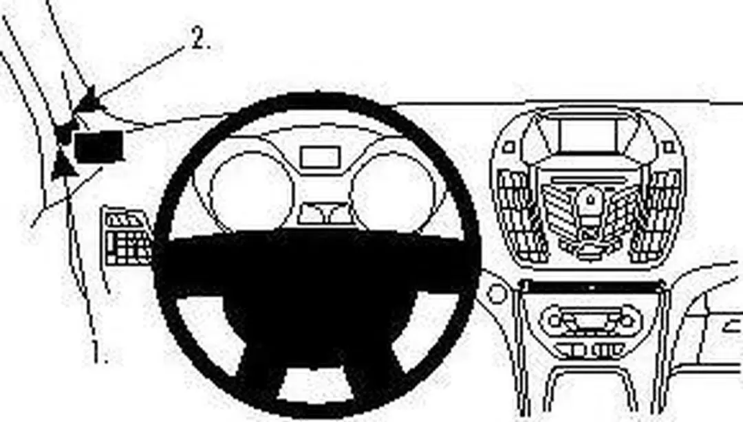 Brodit ProClip Montagebeugel Ford Grand C-Max/C-Max 11