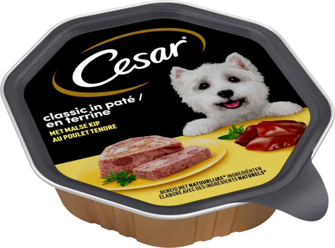 Cesar - Hond natvoer - Classic - Kip - 14 x 150gram
