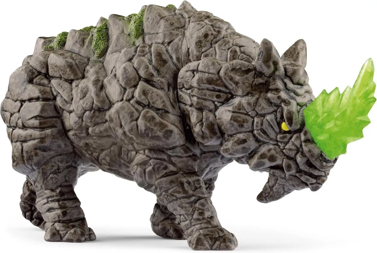 Schleich Eldrador Strijdneushoorn SLH70157 - Grijs