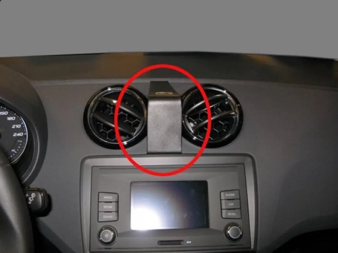 Brodit ProClip 854271 Seat Ibiza 2009-2017 Center Mount - Zwart - afbeelding 6 van 6