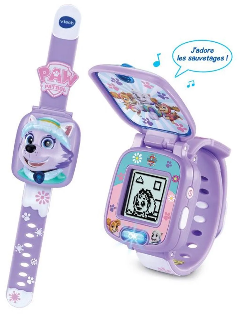 Vtech Paw Patrol Everest Game Watch - 80-591705 - Paars