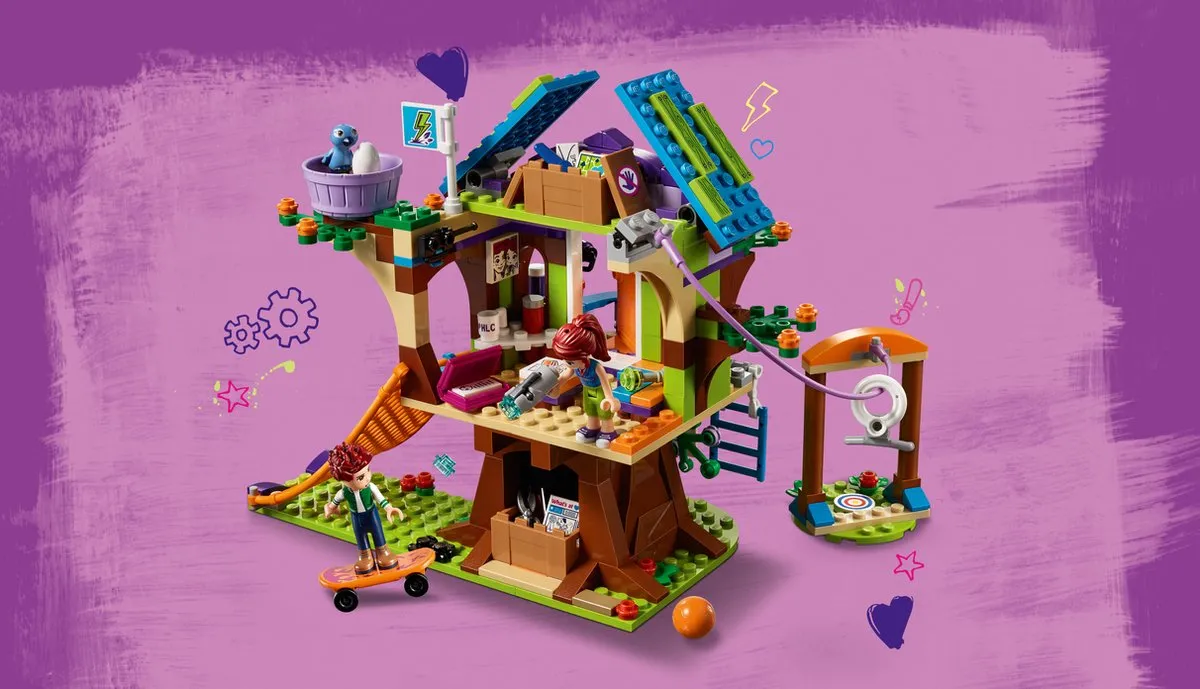 LEGO Friends Mia's Boomhut 41335 - 351 Stukken - 2 Minifiguren