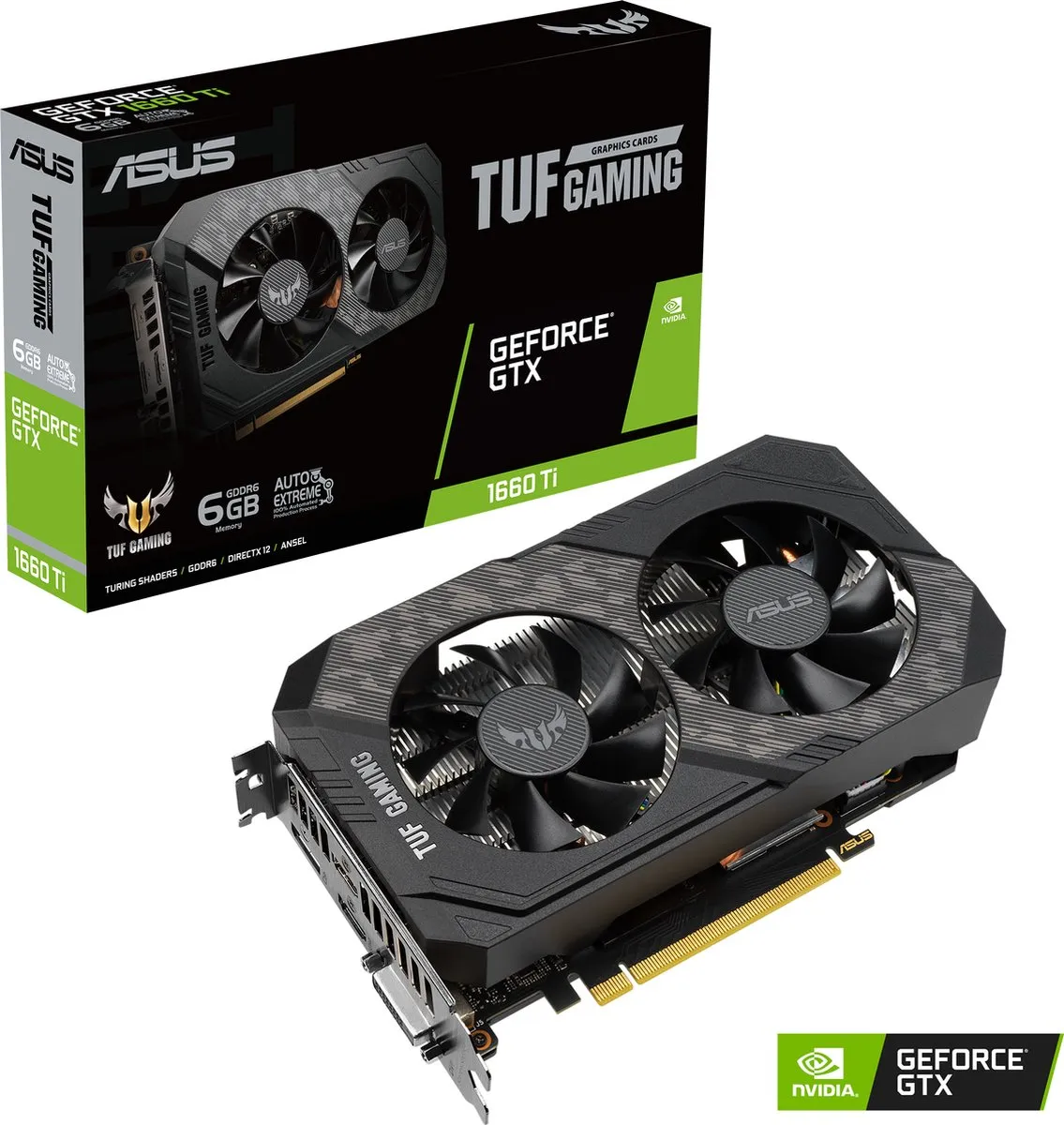 ASUS GeForce GTX 1660 Ti EVO OC Edition - Gaming Videokaart - afbeelding 6 van 6