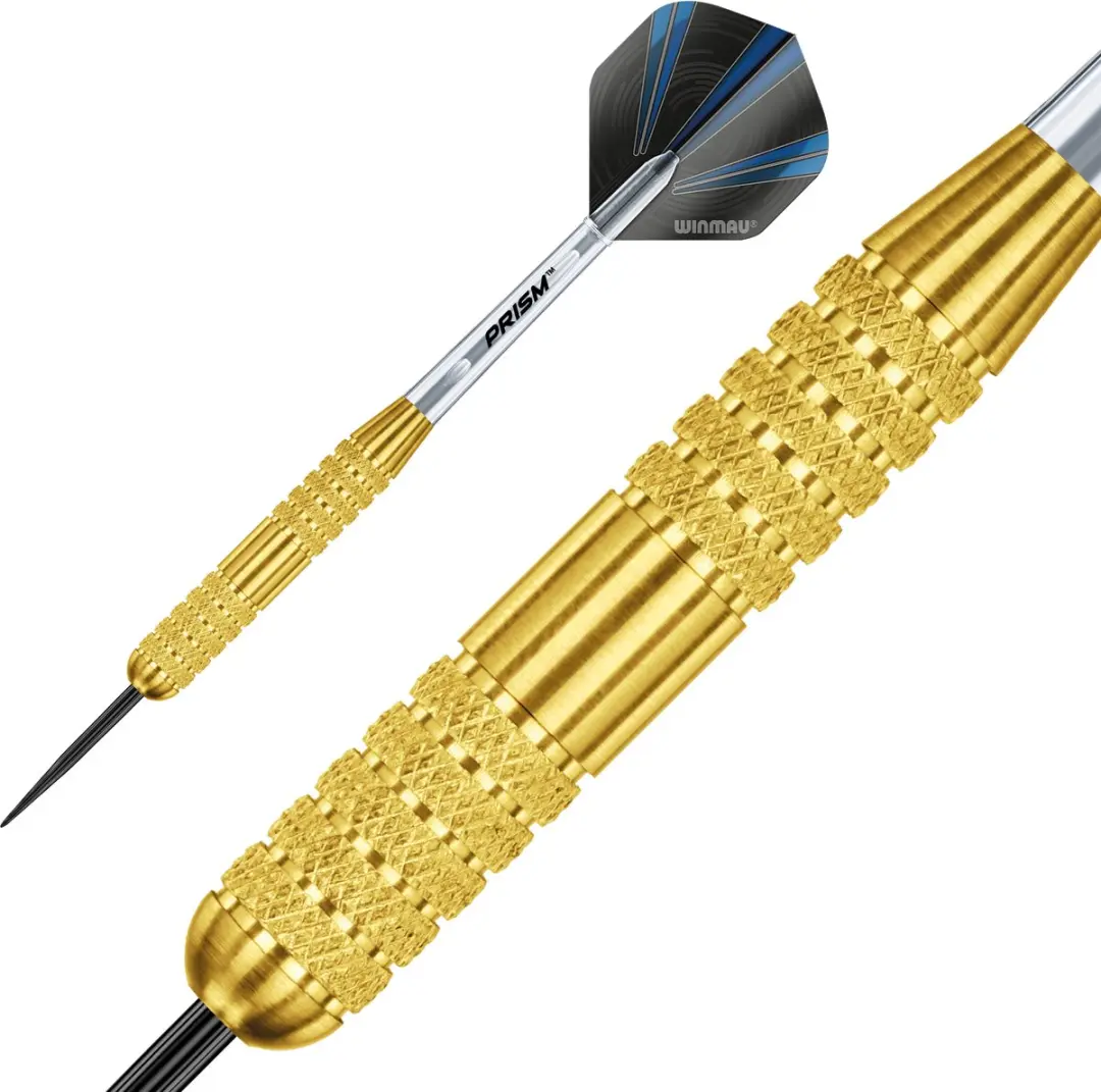 Winmau Neutron 3 Brass Dartpijlen - 3 Stuks - Goud