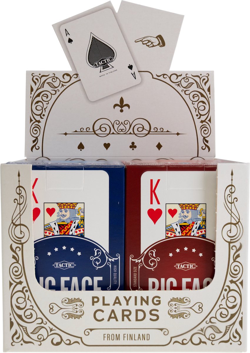 Big Faces Speelkaarten