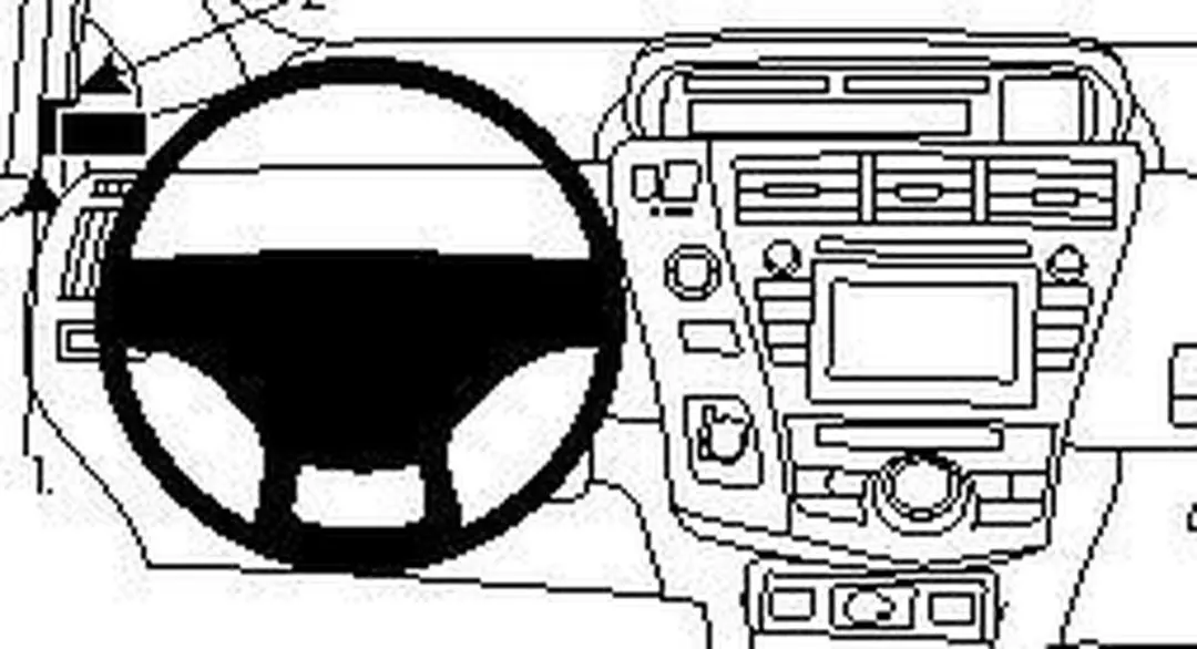 Brodit ProClip houder geschikt voor Toyota Prius + 2012-2020 Left mount