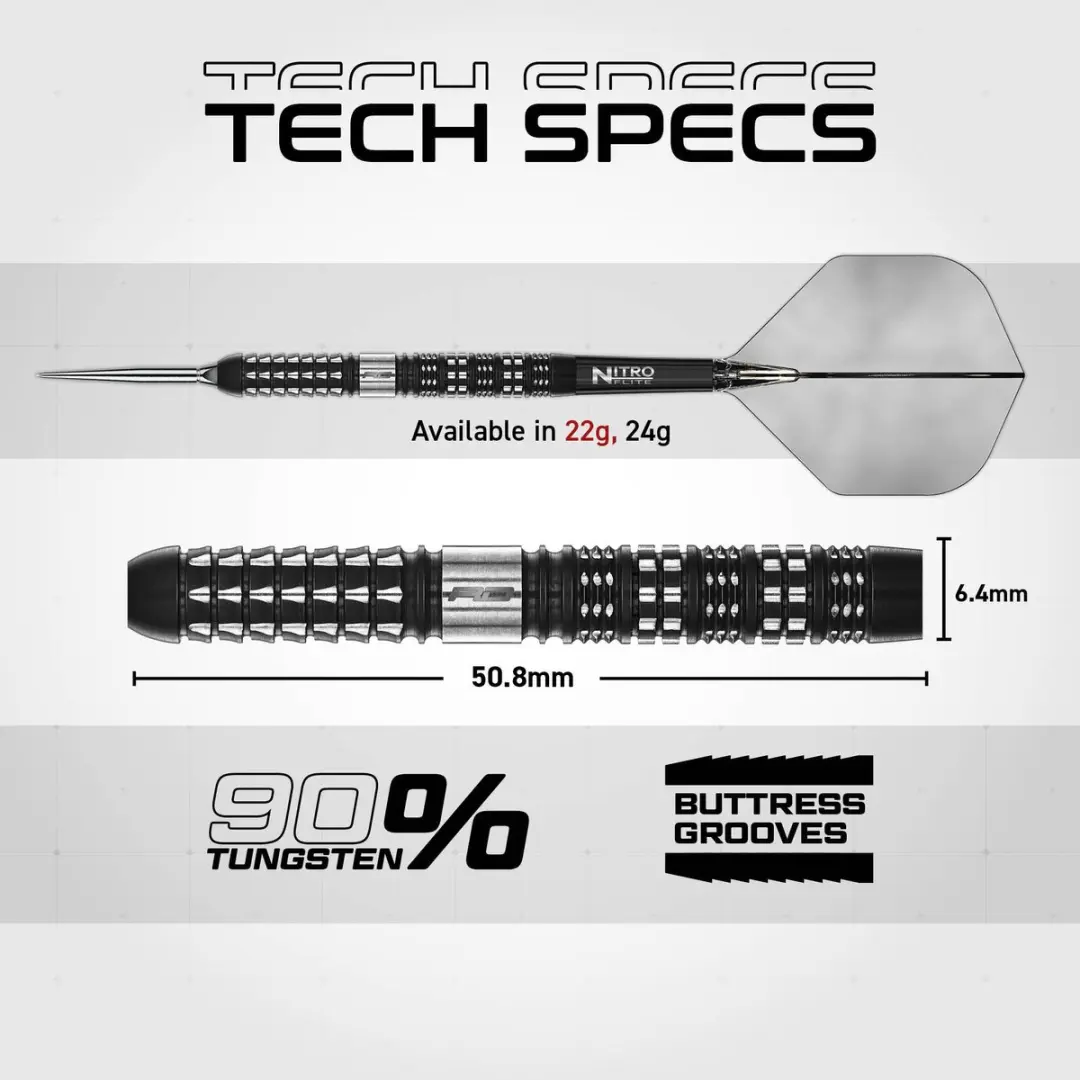 Red Dragon Recon Parallel Switch Point Dartpijlen 3 Stuks