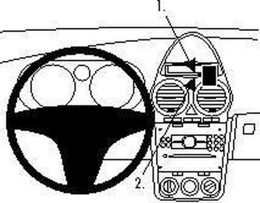 Brodit ProClip 853967 Houder - Opel Corsa 2007-2014 - Zwart - afbeelding 6 van 6