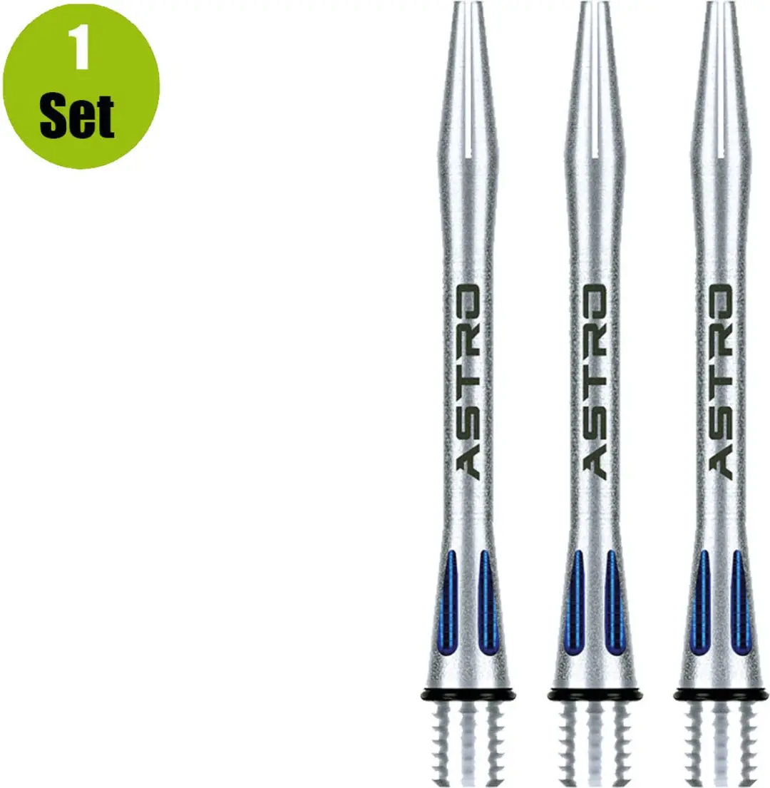 Winmau Astro Aluminium Dart Shafts 3 Stuks - Zilver