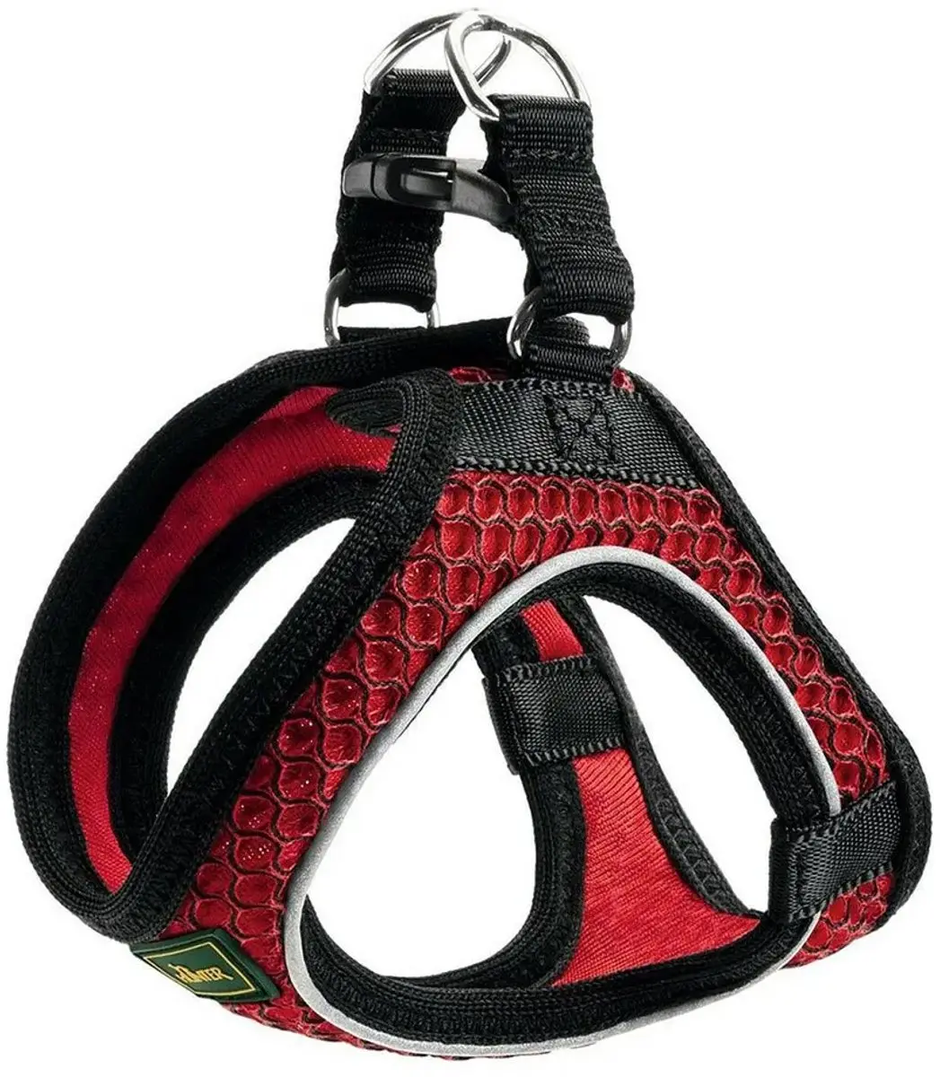 Hunter Hondentuig Hilo Comfort Rood Maat S - 46-52 cm
