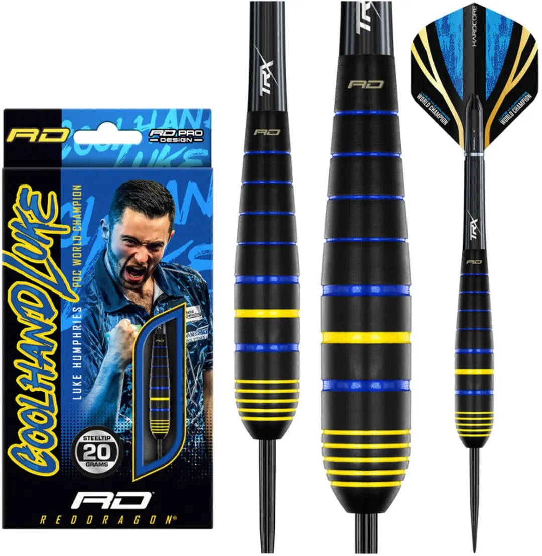 Red Dragon Luke Humphries World Champion Brass Darts