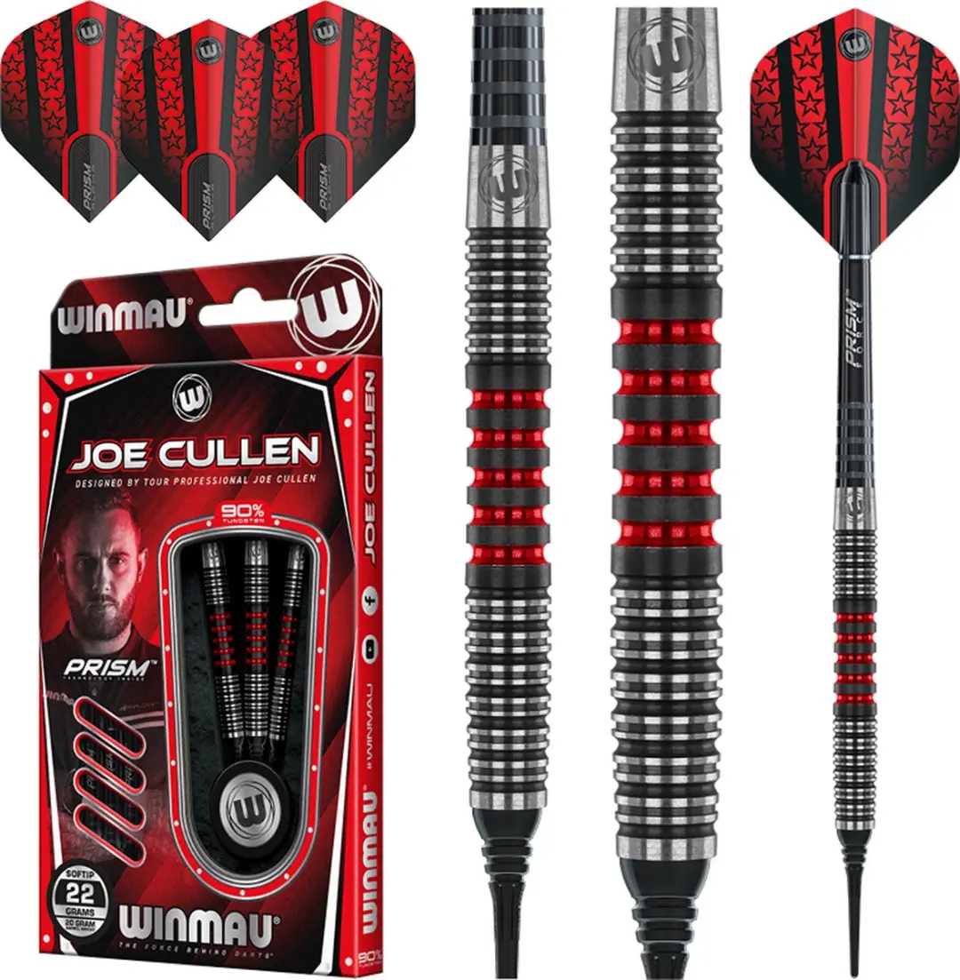 Winmau Joe Cullen 90% Soft Tip Darts - 3 Stuks - afbeelding 6 van 6