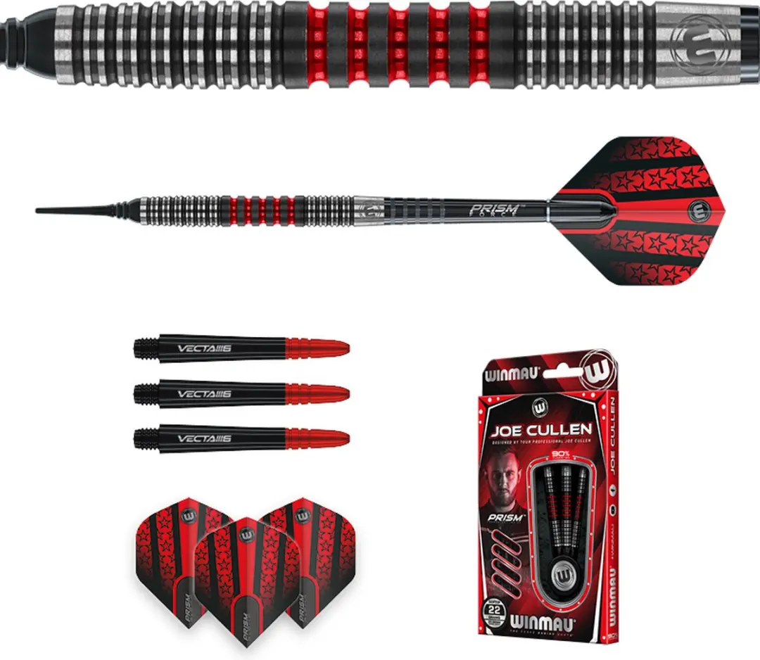 Winmau Joe Cullen 90% Soft Tip Darts - 3 Stuks
