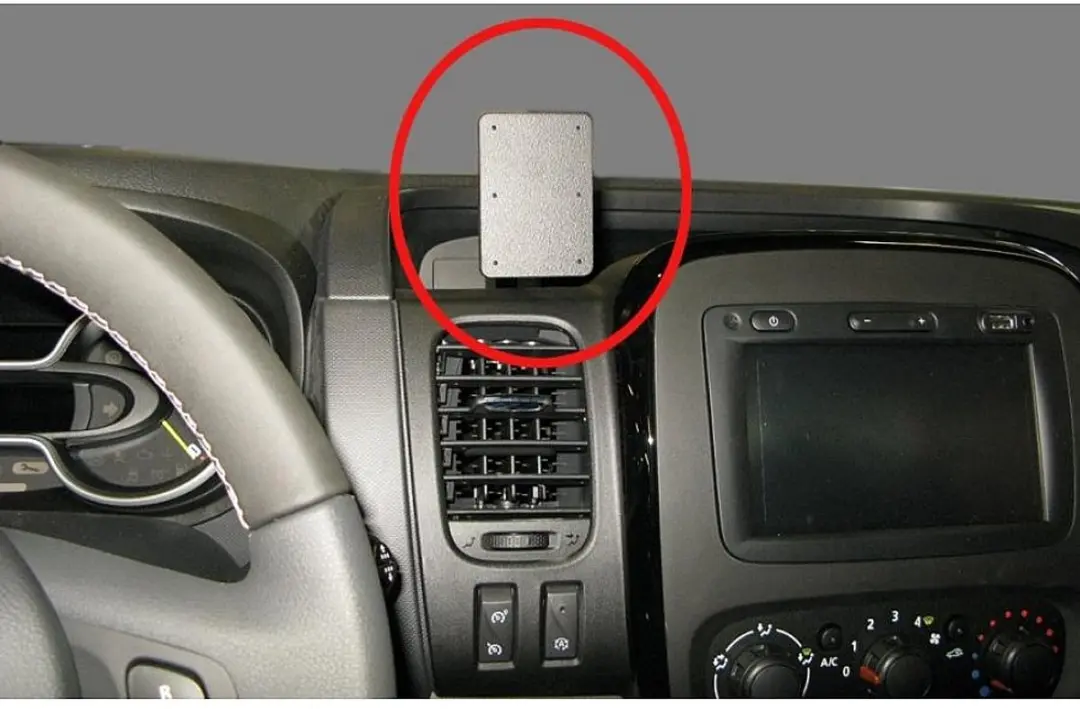 Brodit ProClip Center Mount Houder - Fiat Talento II/Nissan NV300/Renault Trafic 2016/Opel Vivaro 2015-2019 - Zwart
