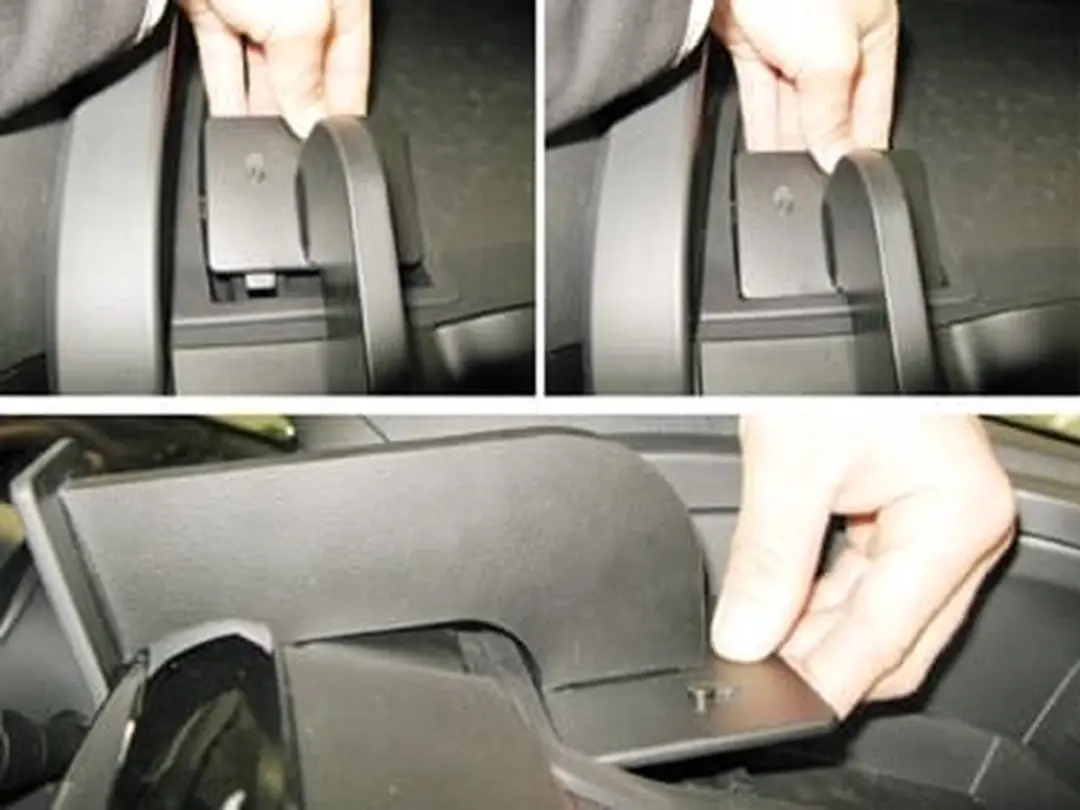 Brodit ProClip Center Mount Houder - Fiat Talento II/Nissan NV300/Renault Trafic 2016/Opel Vivaro 2015-2019 - Zwart