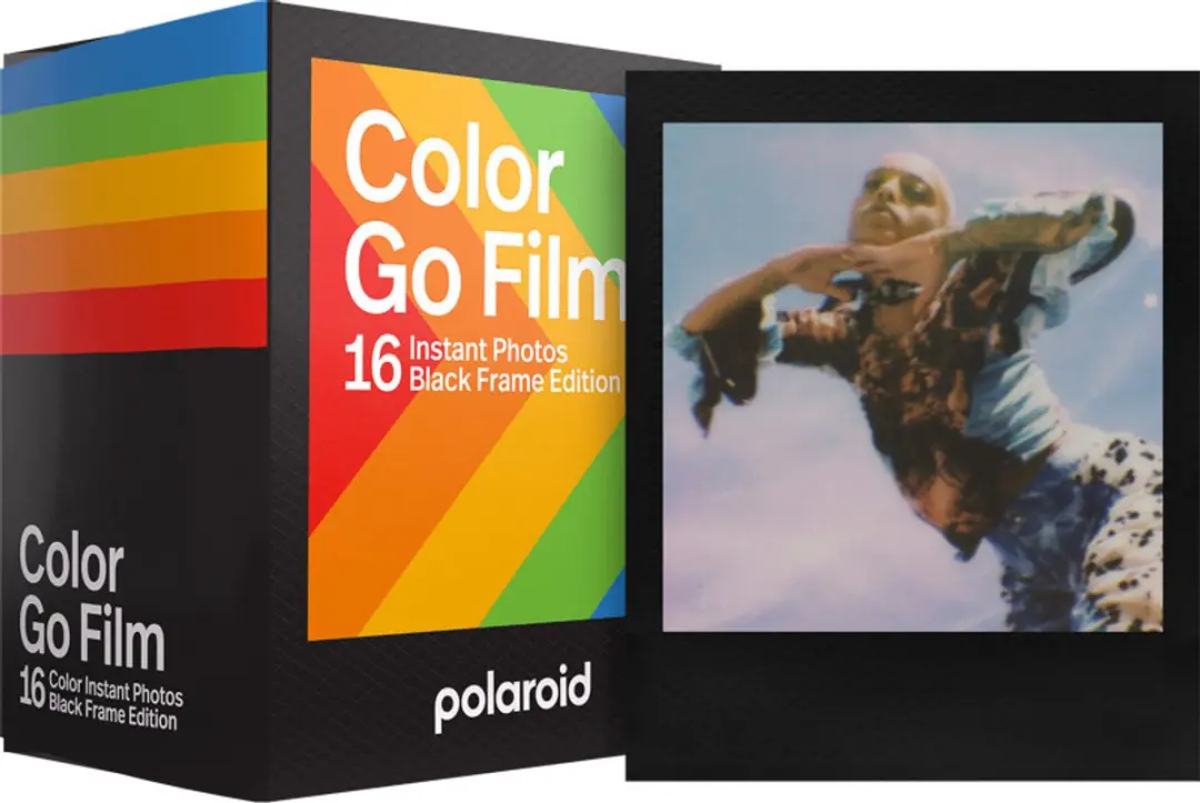Polaroid Go Color Instant Film - 16 Stuks - Zwart