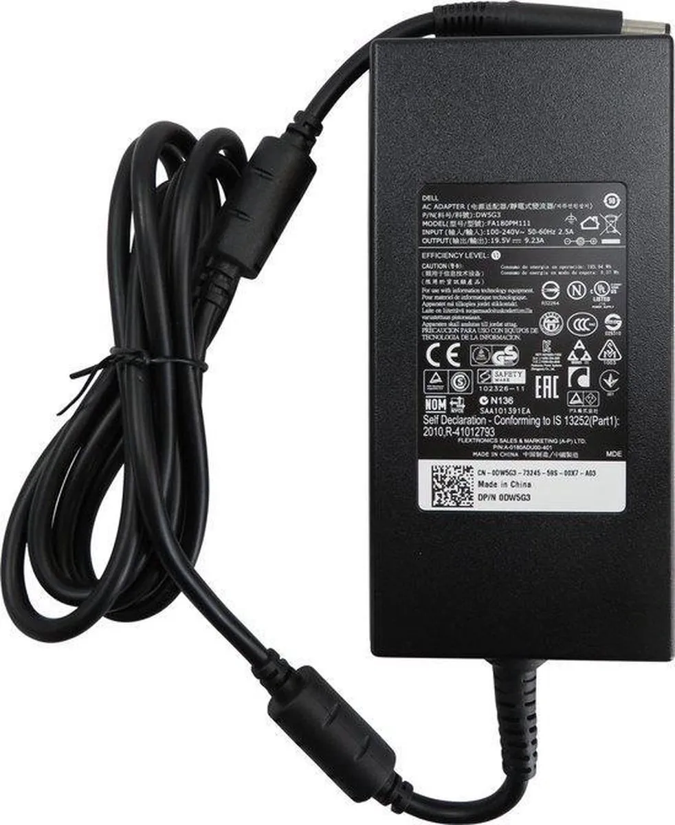 Dell WW4XY 180W Laptop Adapter