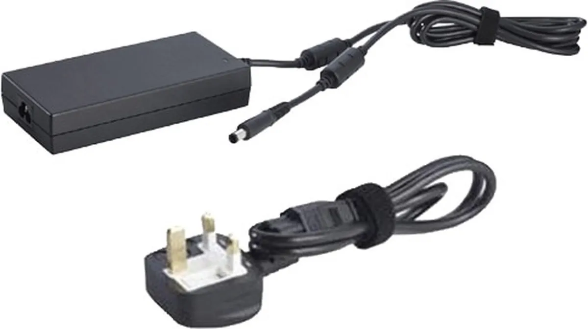 Dell WW4XY 180W Laptop Adapter - Zwart