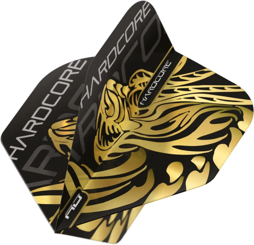 Red Dragon Jonny Clayton Hardcore Dragon Gold Dart Flights - 3 Stuks
