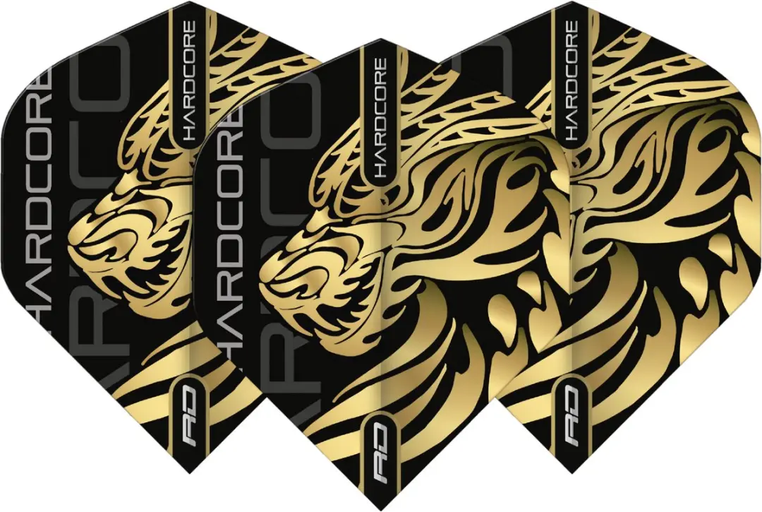 Red Dragon Jonny Clayton Hardcore Dragon Gold Dart Flights