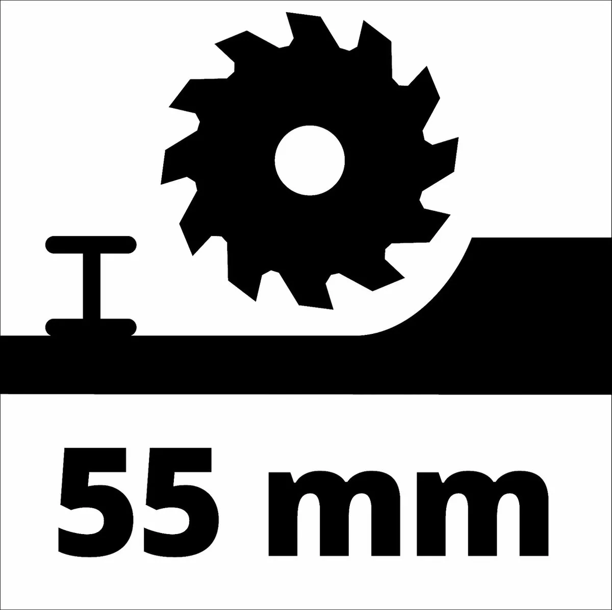 Einhell TC-CS 1250 Cirkelzaag 1250W - Ø165mm - afbeelding 6 van 6