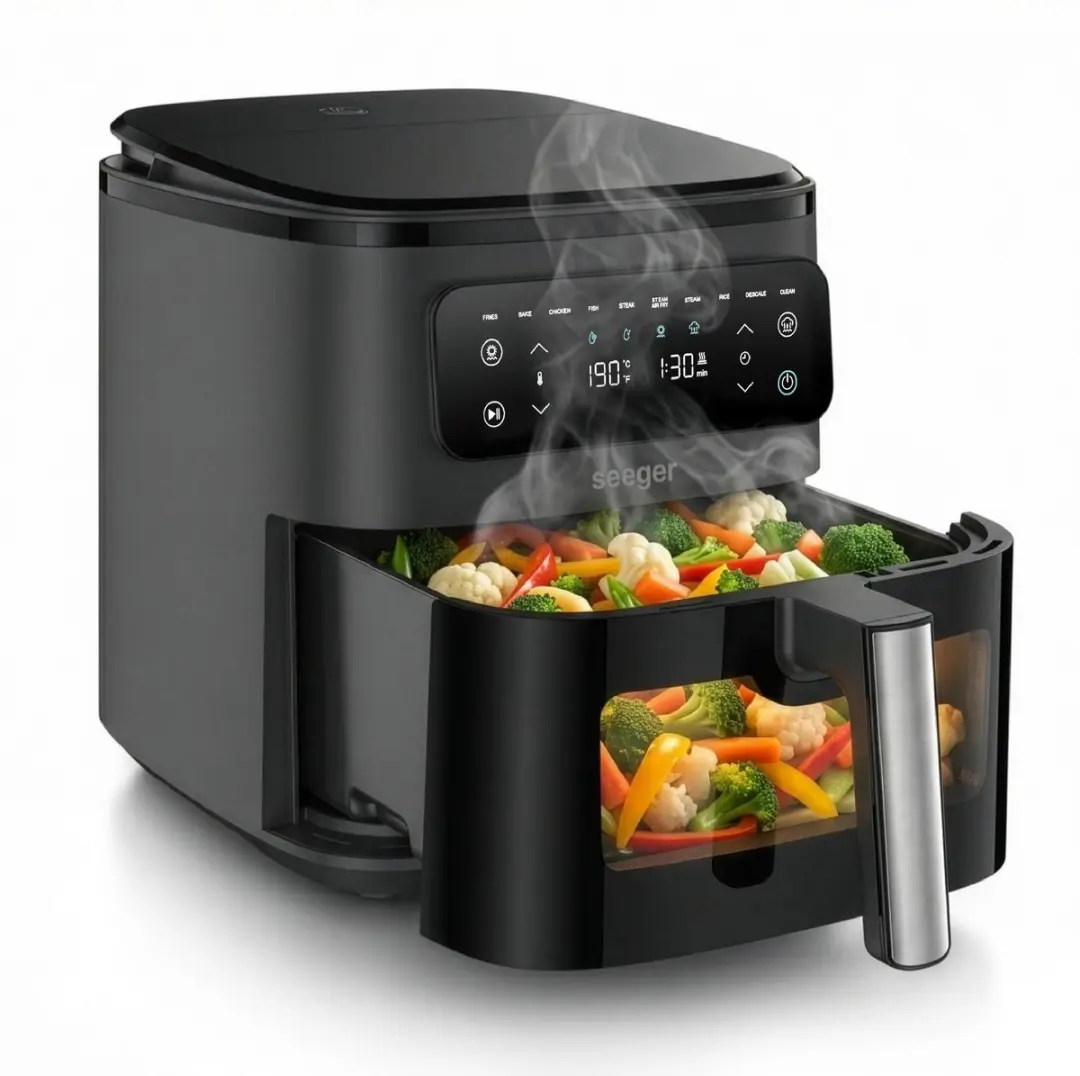 SEEGER Airfryer SteamFry XXL 7L