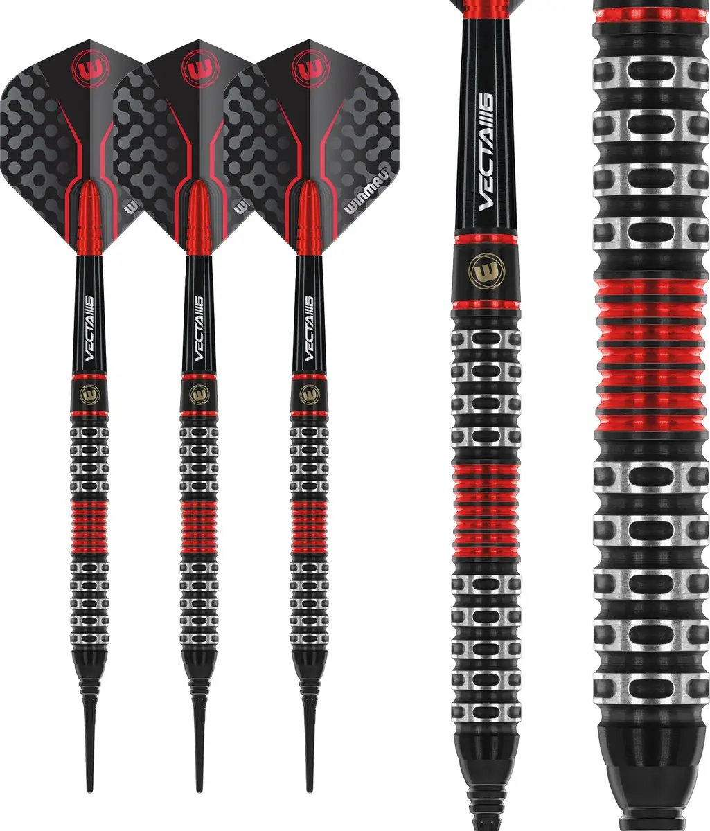 Winmau Joe Cullen Special Edition 90% Soft Tip Darts - 3 Stuks - afbeelding 6 van 6