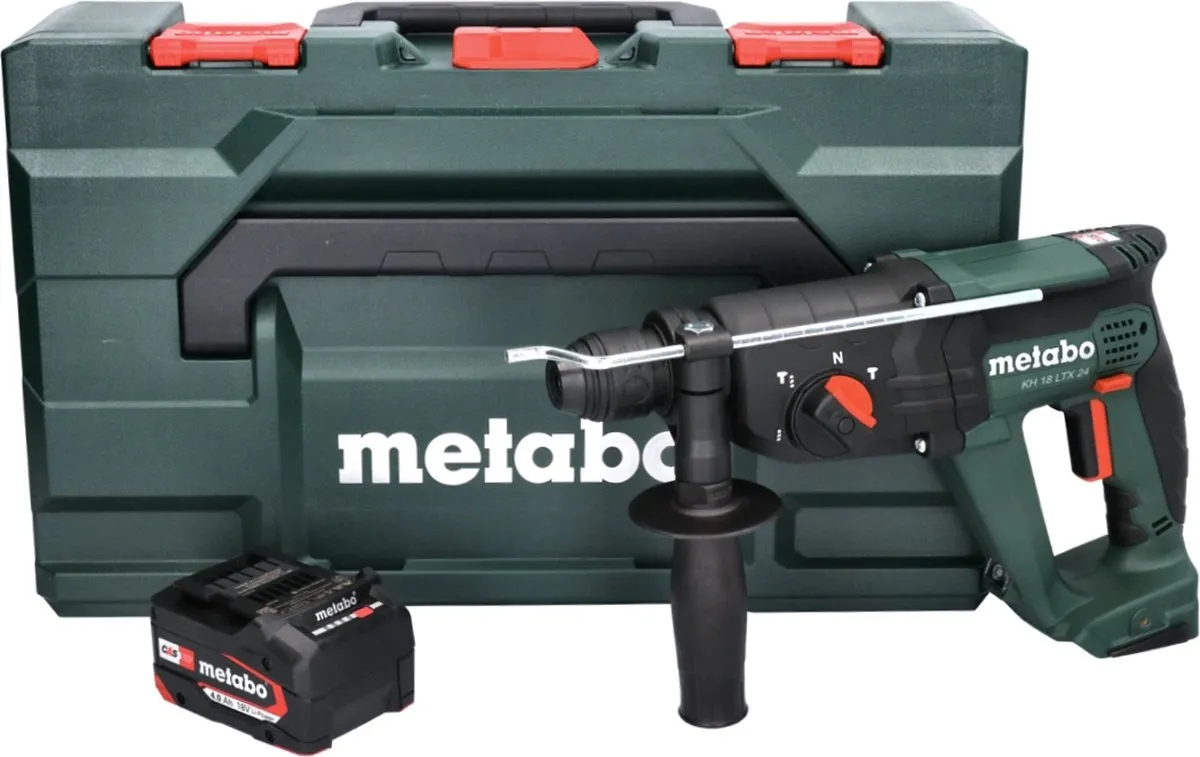 Metabo KH 18 LTX 24 Accu Combihamer 2.1J - 1x 4.0Ah Accu