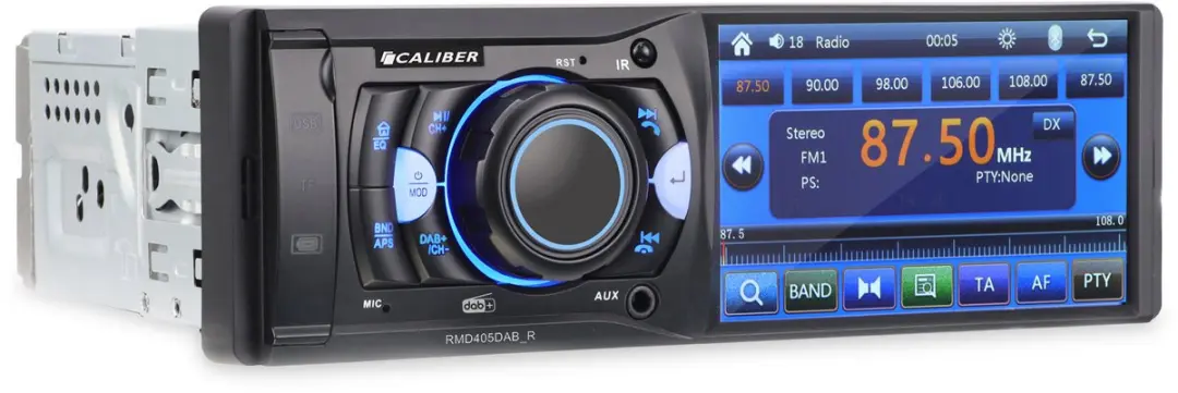 Caliber RMD405DAB-R Autoradio - 4x75W - DAB+ - Zwart
