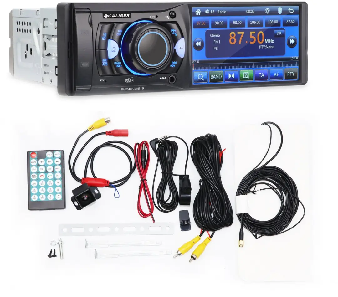 Caliber RMD405DAB-R Autoradio - 4x75W - DAB+ - Zwart