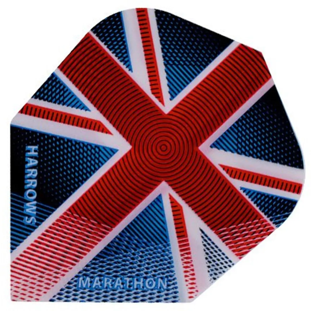 Harrows Marathon Union Jack Dart Flights HF1565